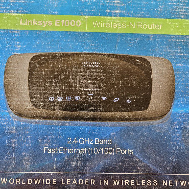 Linsky E1000 Wireless N Router New 