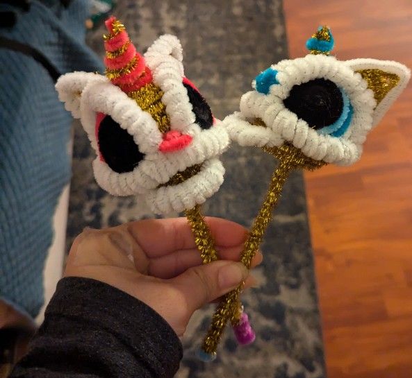 Chinese New Year Dragon Wand