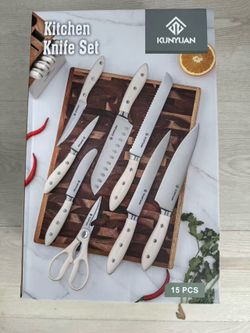 15 pcs knife  set