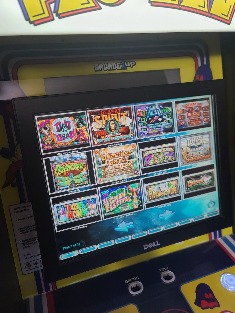 Touch Screen Casino Arcade