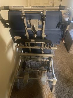 Medical bed and chair