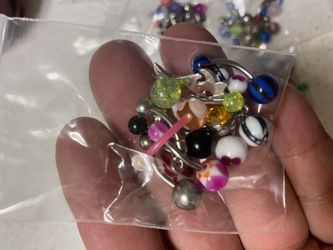 New Body jewelry 14G gauges Belly naval rings lot 10 for $10