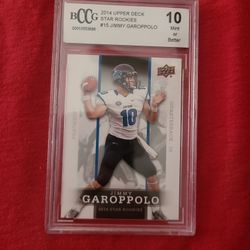 Jimmy Garoppolo Gem Mint 10 Rookie Card 