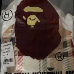 2 BAPE SHIRTS SIZE M BOTH