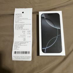 IPhone 16 Pro Max 1TB