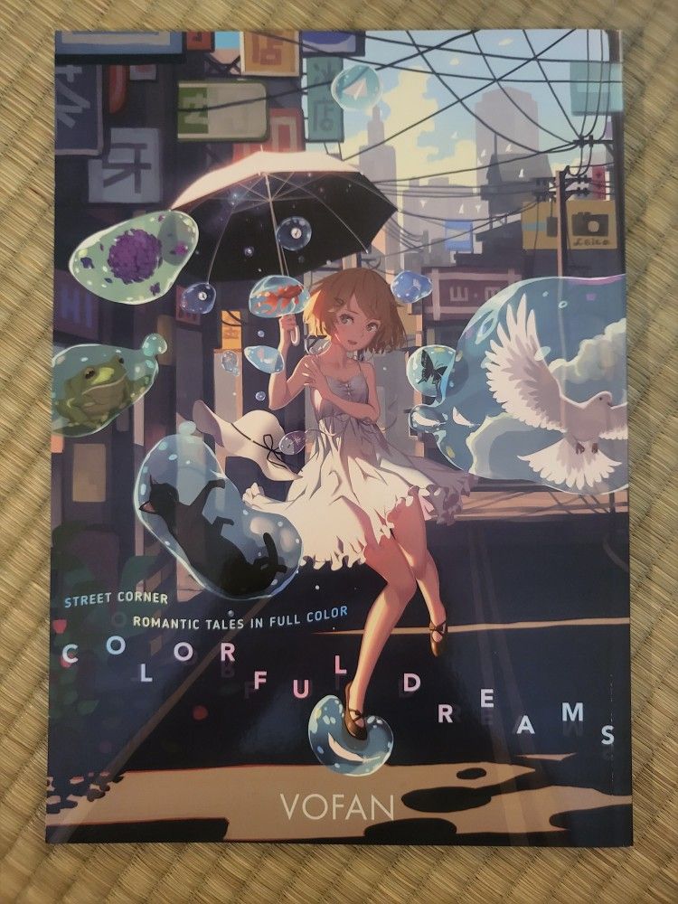 Colorful Dreams Anime Artbook With Stories