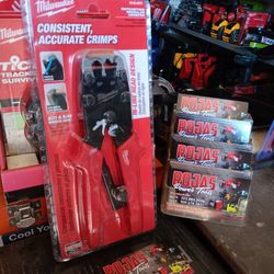 Milwaukee Ratcheting Modular Crimper.