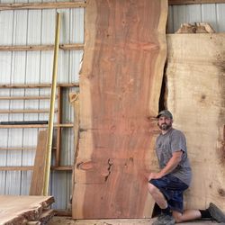 Massive Redwood Live Edge Slabs! Coming To Sacramento On Sunday