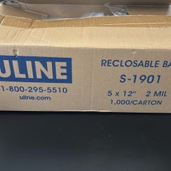 5” X 12” Reclosable Bags 100 Unit bags