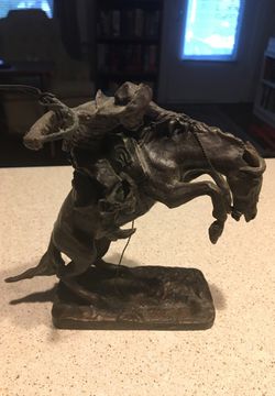 The Bronco Buster The Remington Museum Collection Vintage 1988 Bronze