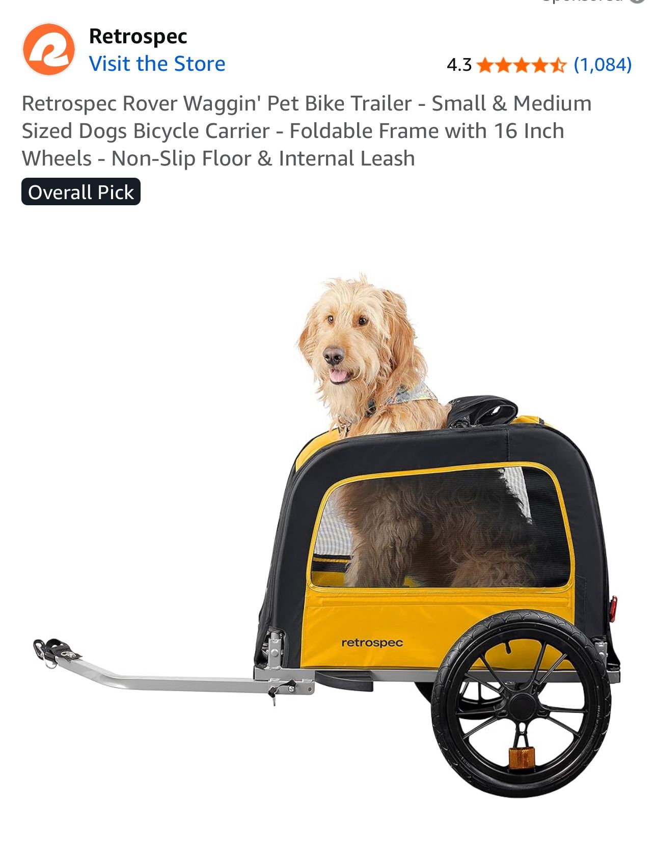 Pet Bike Trailer