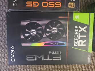 EVGA RTX 3080 FTW 10 GB plus processor, ram, and PSU