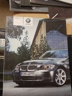 BMW owner's manual 3 series 2006-2009