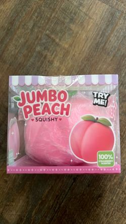 Jumbo Peach Squishy Toy