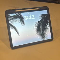  ipad pro 12.9 inch 4th generation 256 GB with apple pencil and case included!