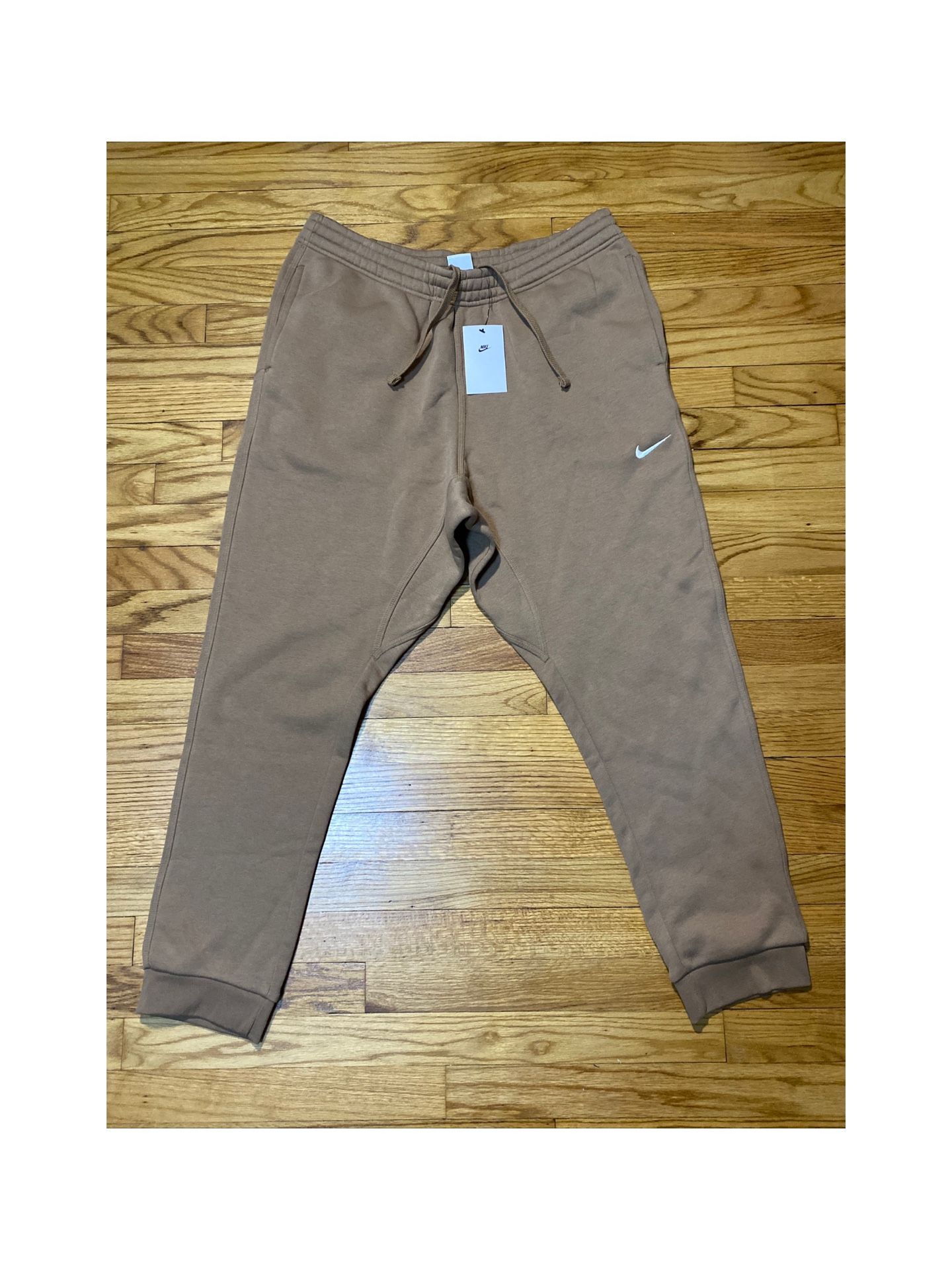 Nike Sportswear XXL Club Fleece Tapered Jogger Sweatpants Brown 2XL New!