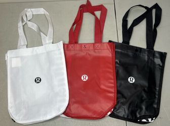 Lululemon Reusable Tote Bags Set of 3