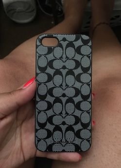 Coach iPhone 5/5s case