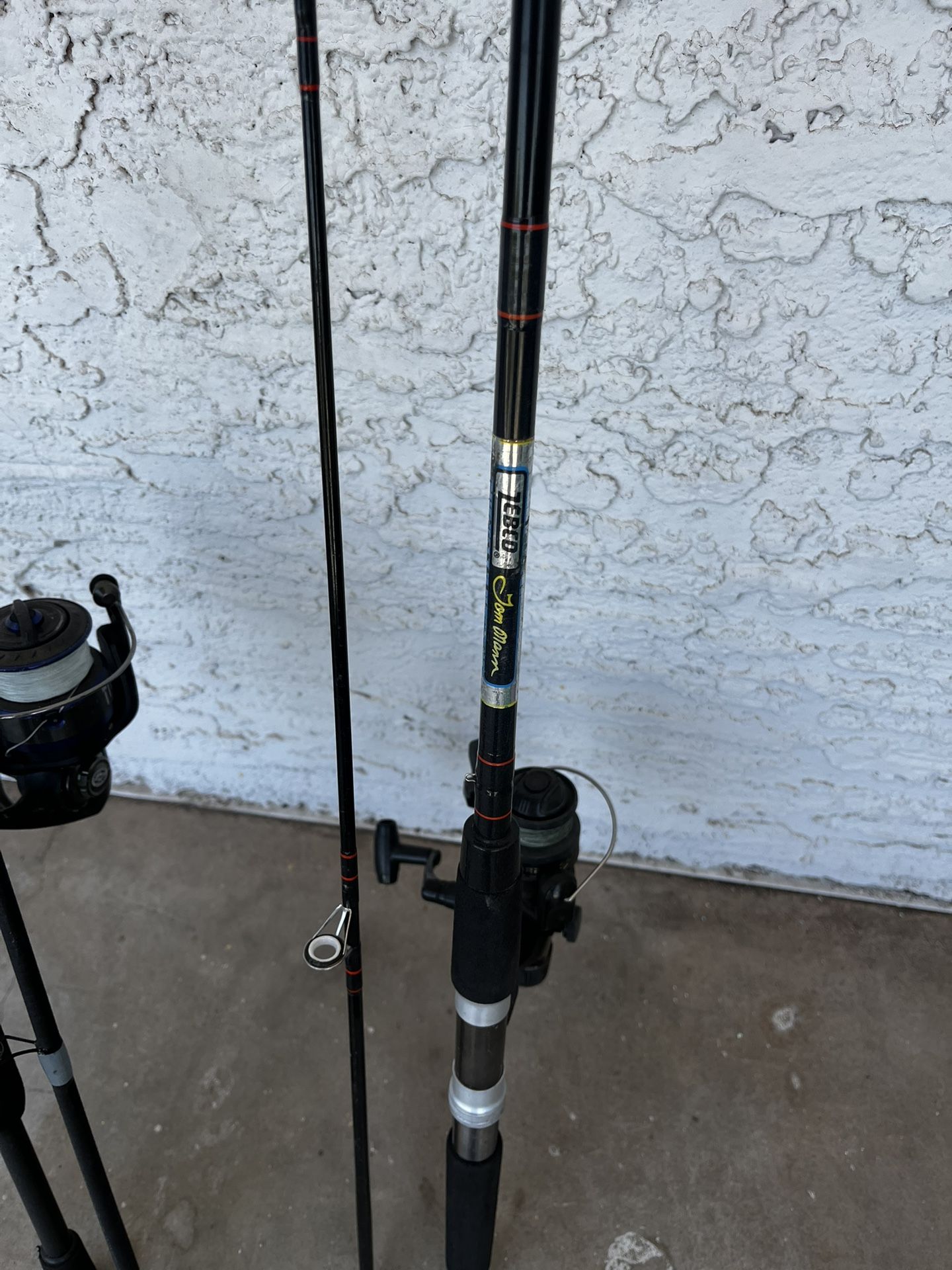 6’6 Fishing Rod (the one on the right) Black And Red