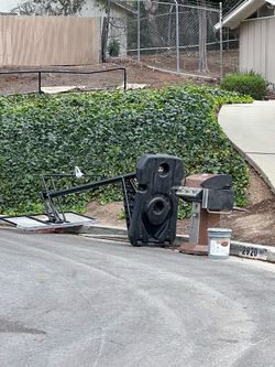 Free basketball court and grill