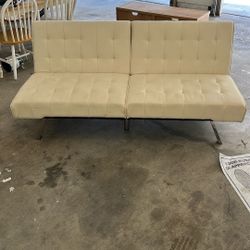 White Leather Couch