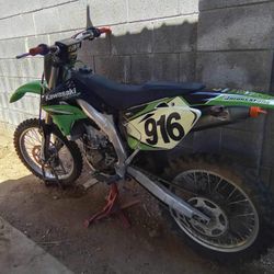 2006 Kawasaki KX 450 F Motorbike 