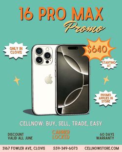 iPhone 16 Pro Sale ‼️