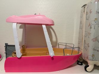 Barbie boat