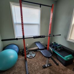 FULL GYM RACK SETUP