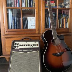 Acoustic electric Yamaha APX600
