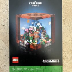 Lego Minecraft The Crafting Table 21265