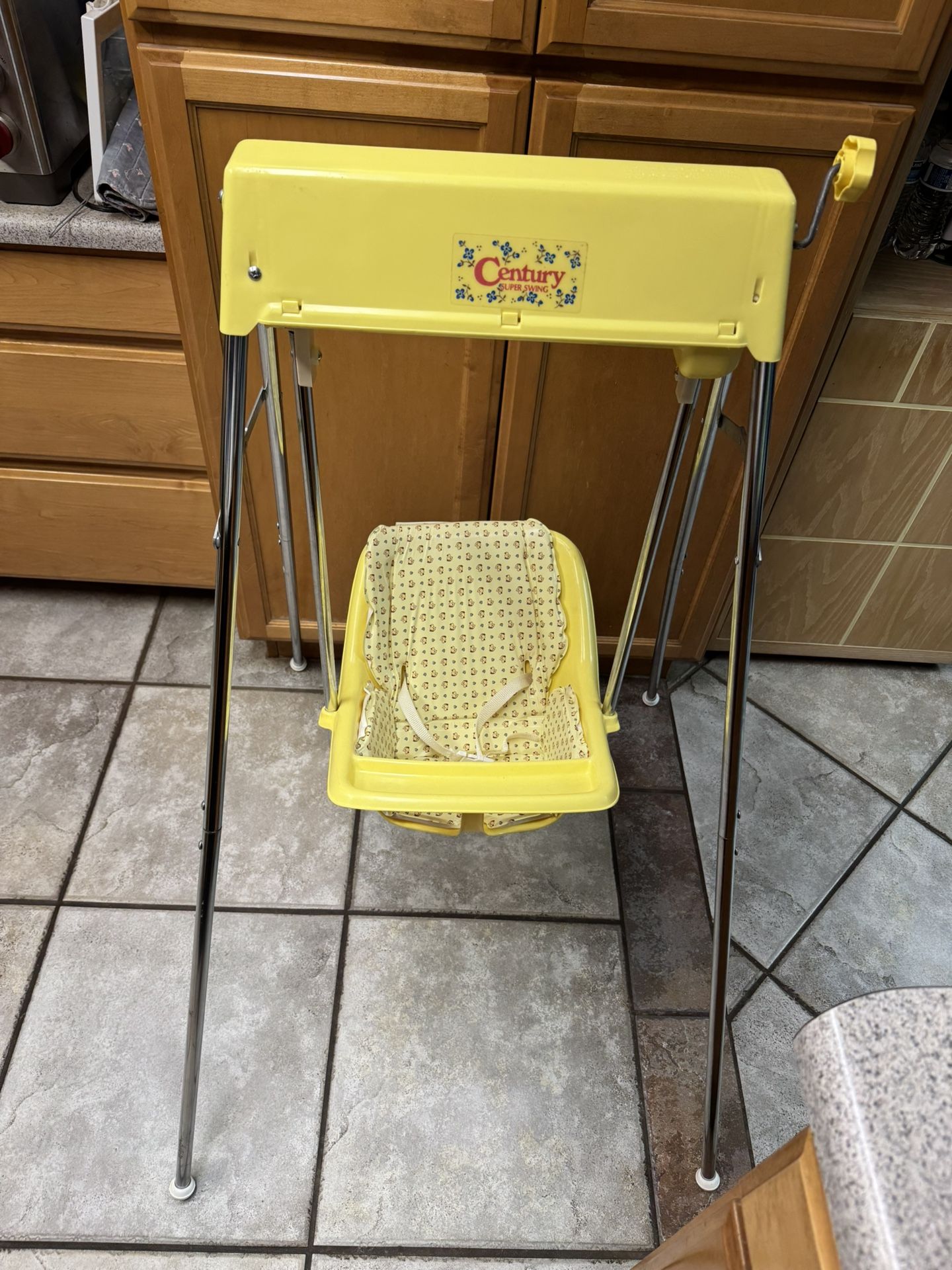 Vintage Century Super Swing Wind Up Reclining Baby Swing