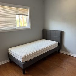 Twin Bed W/mattress