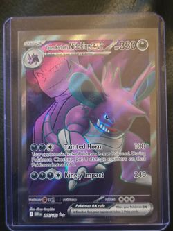 Nidoking ex. Pokémon  card
