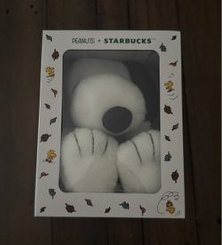 Peanuts x Starbucks Snoopy Plush Toy