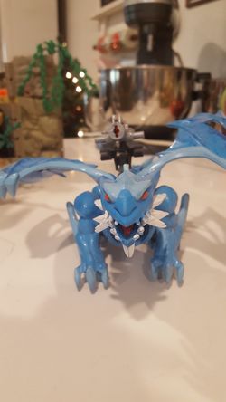 Blue ice dragon. Imaginext Fisher Price