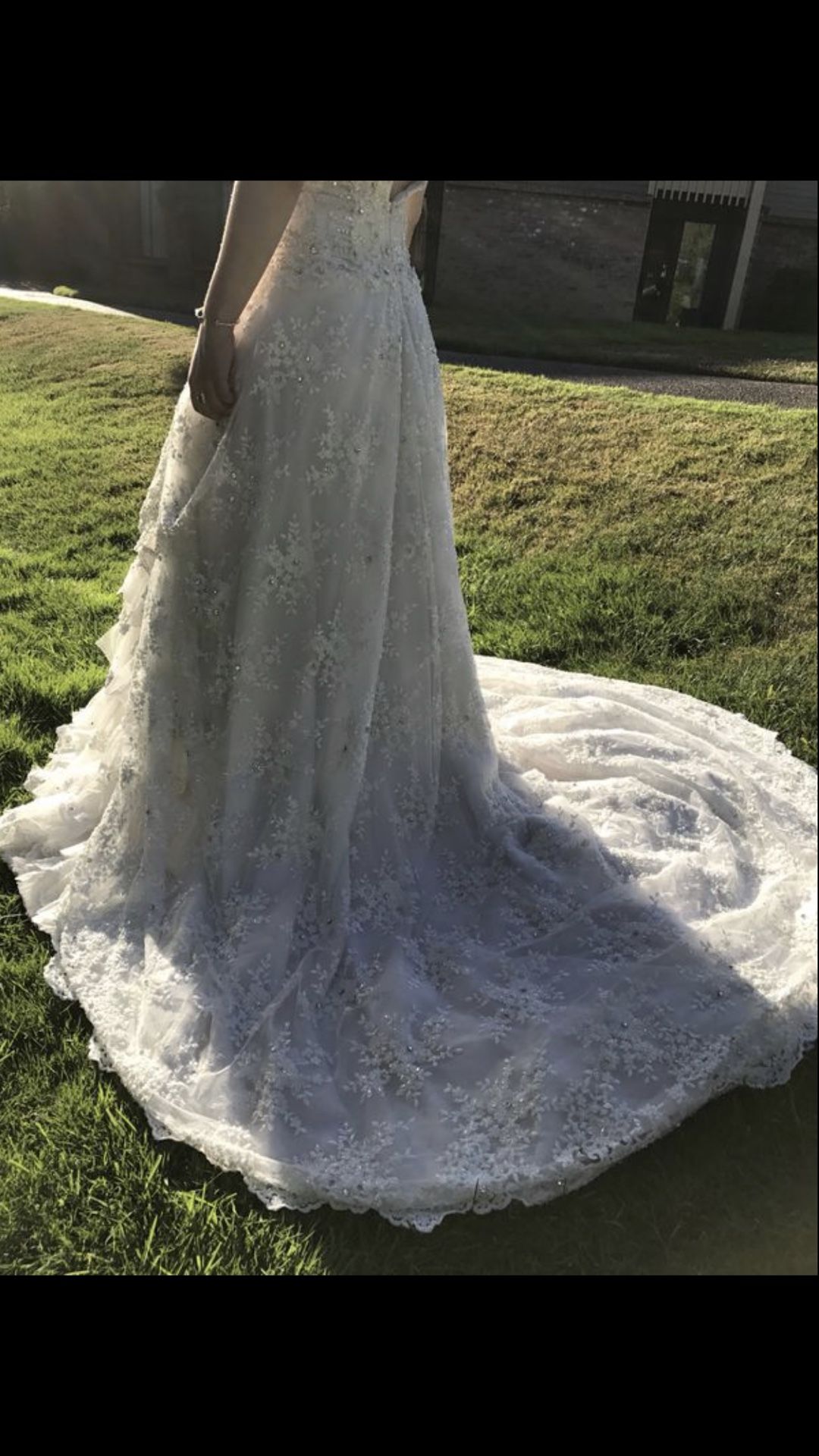 Hand made wedding dress
