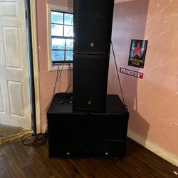 2 RCF 708 Subs AND 2 EKX 15 “ Powered Speaker On Sale 