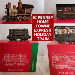 JC penney Christmas Xmas Train