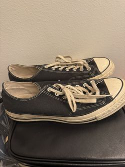 Black Low Top Converse