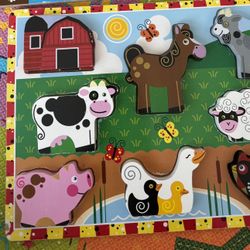 Animal Wood Puzzle (Melissa & Doug) 