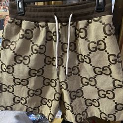 Jumbo GG Canvas Unisex Shorts Men’s XLarge Women’s XXL  Not Shirt Pants Pineapple Jacket Retails $1200!!