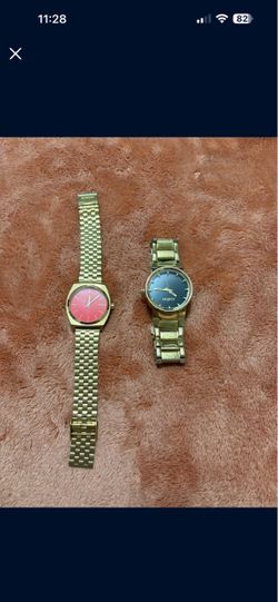 Nixon Watches Gold-Tone Bundle Set of 2