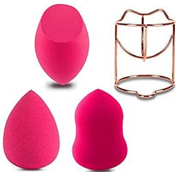 Makeup Sponge Blender Set 4pc w/holder