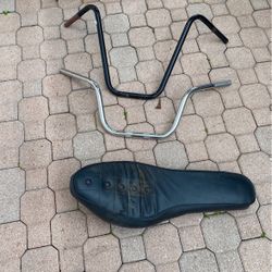 Motorcycle Parts Handlebars And Seat