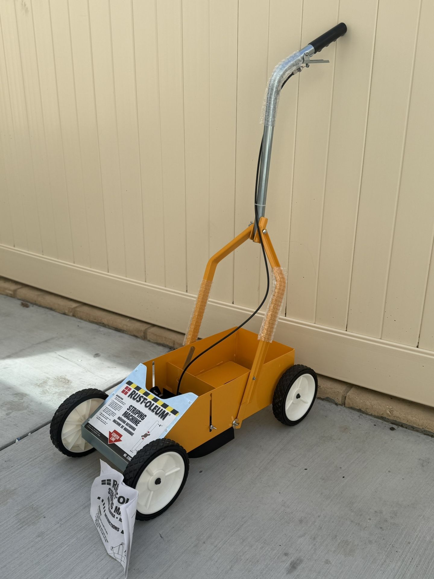 Brand New Rust-Oleum Striping Machine