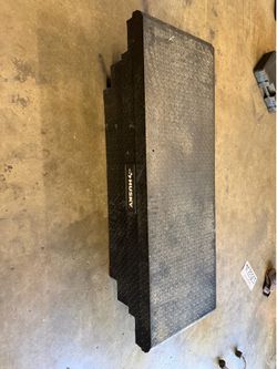 Husky truck tool box.
