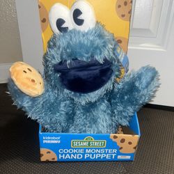 KidRobot Sesame Street Plush Puppet Cookie Monster 16" Action Figure