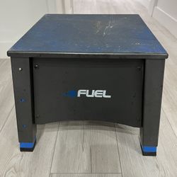Fuel Pureformance Adjustable Plyometrics Box, blue, black