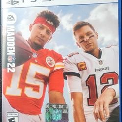 Madden22 Ps5 New